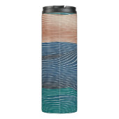 Bouteilles Isothermes Collines naturelles : motif sans soudure. (Dos)