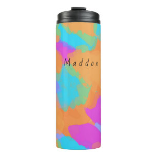 Bouteilles Isothermes Coloré Gras Artiste Moderne Motif Température ther