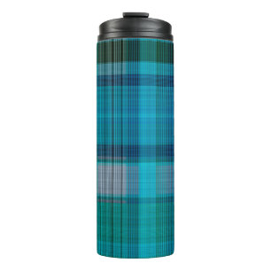 Bouteilles Isothermes Coloré hiver masculin texture plaid sans soudure.