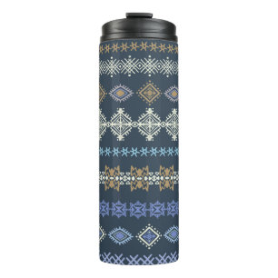 Bouteilles Isothermes Coloré tribal ethnique sans couture motif