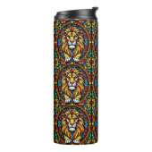 Bouteilles Isothermes Coloré Verre coloré Lion Animal inspiré (Tourné sur la gauche)