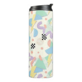 Bouteilles Isothermes Colorful Abstract Geometric Memphis Style Pattern (Tourné sur la gauche)