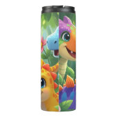 Bouteilles Isothermes Colorful Baby Dinosaurs Roar Forest (Dos)