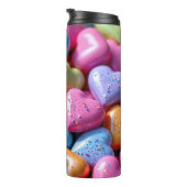 Bouteilles Isothermes Colorful Candy Love Hearts (Tourné sur la droite)