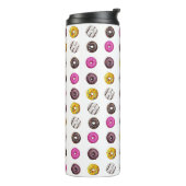 Bouteilles Isothermes Colorful Donuts Seamless Pattern – Sweet Bakery Tr (Tourné sur la gauche)