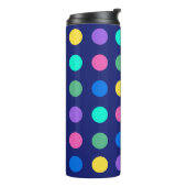 Bouteilles Isothermes Colorful Geometric Dots Drinkware Design -  (Tourné sur la gauche)