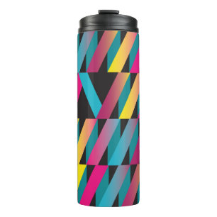 Bouteilles Isothermes Colorful stylish abstract ribbon geometric pattern