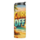 Bouteilles Isothermes Colorful Sunset Beach Currently Off Duty Design (Tourné sur la gauche)