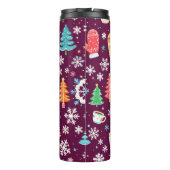 Bouteilles Isothermes Colorful Winter Pattern (Dos)