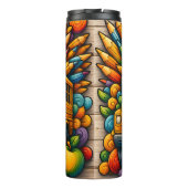 Bouteilles Isothermes Colourful Crayons Bus Driver Thermal Tumbler (Dos)