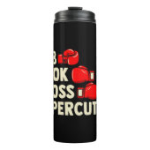 Bouteilles Isothermes Combat des arts martiaux mixtes - Jab Hook Cross U (Devant)