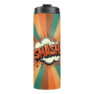 Bouteilles Isothermes Comic Pop Art SMASH!