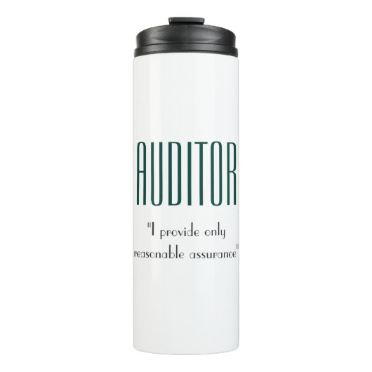 Bouteilles Isothermes "Commissaire aux comptes : Je fournis seulement (Devant)