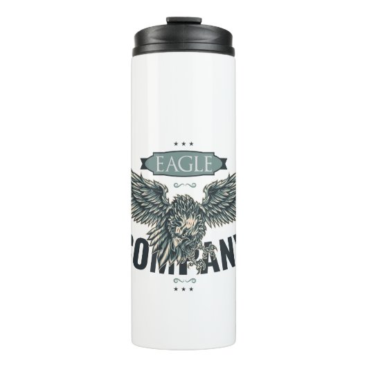 Bouteilles Isothermes Compagnie Retro Eagle Design Américain (Devant)