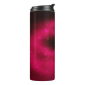 Bouteilles Isothermes Composition fractale rose Abstraite. Explosion mag (Tourné sur la gauche)
