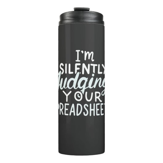 Bouteilles Isothermes Comptable Jugement de vos feuilles de calcul (Devant)