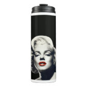 Bouteilles Isothermes CON24BW-V4 lèvres rouges Marilyn DANS BLACK.tif (Devant)