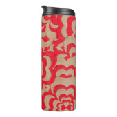 Bouteilles Isothermes Conception abstraite des coeurs. Jour de Valentine (Tourné sur la droite)