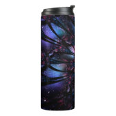 Bouteilles Isothermes Conception Abstraite des fleurs fractales. (Tourné sur la gauche)