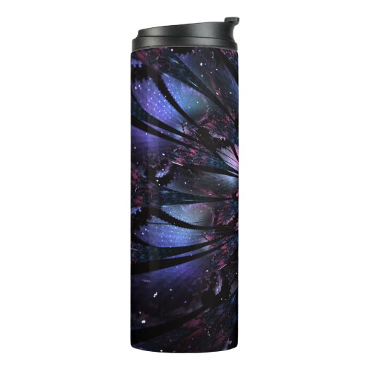 Bouteilles Isothermes Conception Abstraite des fleurs fractales. (Tourné sur la gauche)