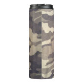 Bouteilles Isothermes Conception camo rétro, chili avec poignée pratique (Dos)