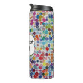 Bouteilles Isothermes Conception colorée d'abrégé sur éclaboussures (Tourné sur la droite)