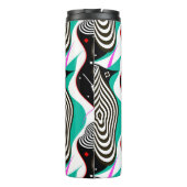 Bouteilles Isothermes Conception créative Motif Abstraite et transparent (Dos)