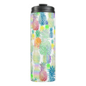 Bouteilles Isothermes conception d'ananas tropicaux (Devant)