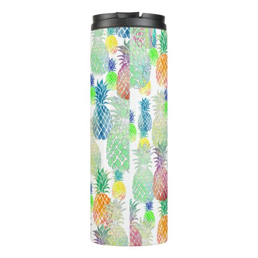 Bouteilles Isothermes conception d'ananas tropicaux (Dos)