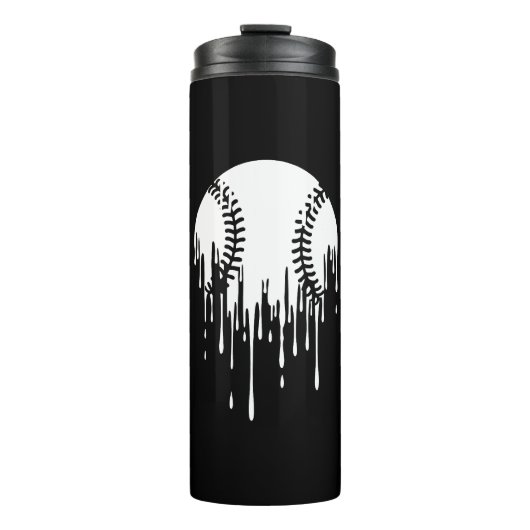 Bouteilles Isothermes Conception de baseball dégoulinant pour les fans d (Devant)
