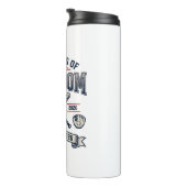 Bouteilles Isothermes Conception de baseball patriotique 250 ans de libe (Tourné sur la droite)