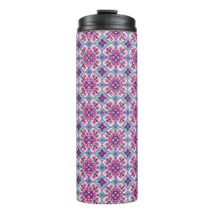 Bouteilles Isothermes Conception de carrelage rose et bleu