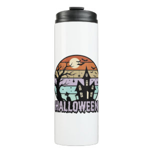Bouteilles Isothermes Conception de chemise de maison hantée Halloween v
