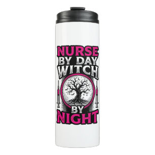 Bouteilles Isothermes Conception de chemise Halloween Sorcière de nuit I