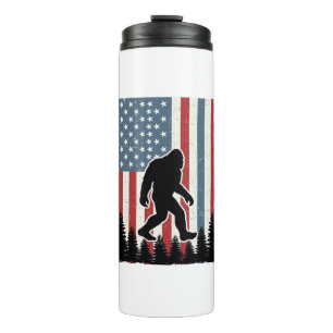 Bouteilles Isothermes Conception de chemise vectorielle vintage Bigfoot