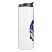 Bouteilles Isothermes Conception de chiens Husky (Tourné sur la gauche)