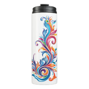 Bouteilles Isothermes conception de couleurs abstraites "Vortex chromati