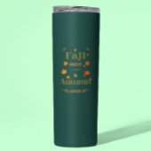 Bouteilles Isothermes Conception de la brise automnale et des feuilles a