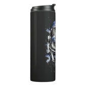 Bouteilles Isothermes Conception de l'astronaute bleu (Tourné sur la gauche)