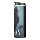 Bouteilles Isothermes Conception de loup solitaire (Tourné sur la droite)