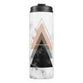 Bouteilles Isothermes Conception de marbre en pastel d'impression (Devant)