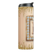 Bouteilles Isothermes Conception de monogramme personnalisé Nom ✨ (Tourné sur la gauche)