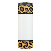 Bouteilles Isothermes Conception de motif léopard empreinte de patte tie (Dos)