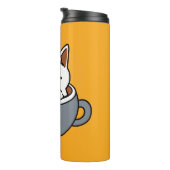 Bouteilles Isothermes Conception de Mug de vacances avec Cosy Cat et Paw (Tourné sur la droite)