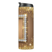 Bouteilles Isothermes ✨ Conception de nom personnalisé avec monogramme d (Tourné sur la droite)