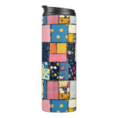 Bouteilles Isothermes Conception de Patchwork adorable, Motif Joueur (Tourné sur la droite)