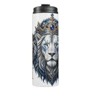 Bouteilles Isothermes Conception de T-Shirt Couronne de Lion Royal – Roi