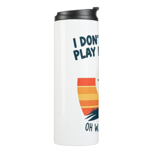 Bouteilles Isothermes Conception de T-shirt Disk Golf Lover (Tourné sur la gauche)