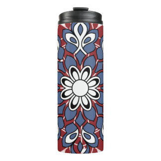 Bouteilles Isothermes Conception de tasse à motif Paisley bohème coloré