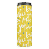 Bouteilles Isothermes Conception de texte blanc manuscrite (Dos)